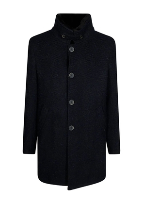 Gimo's Italiana single-breasted coat - Black