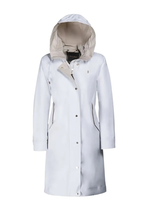 Moorer Molly hooded coat - White