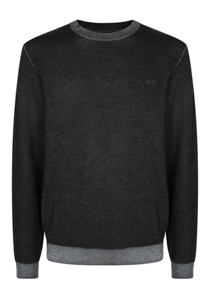 Sun68 crew-neck sweater - Black
