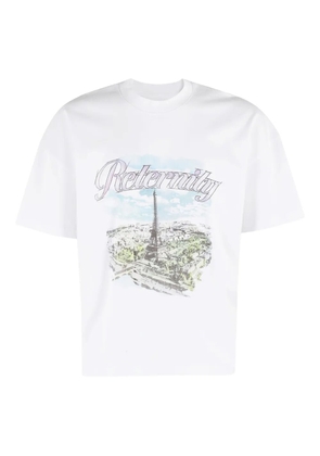 RETERNITY Souvenir graphic-print T-shirt - White