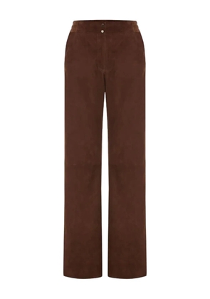 BIGARDINI suede trousers - Brown