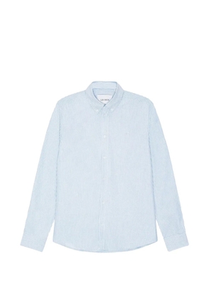 Les Deux striped oxford shirt - White