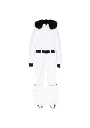 Goldbergh Glisser faux-fur ski suit - White