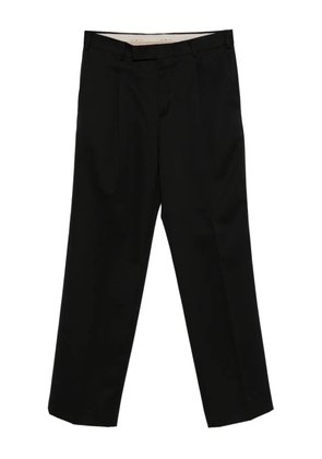 PT Torino Quindici pleat-detail trousers - Black