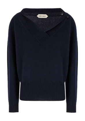 Alberta Ferretti V-neck cashmere sweater - Blue