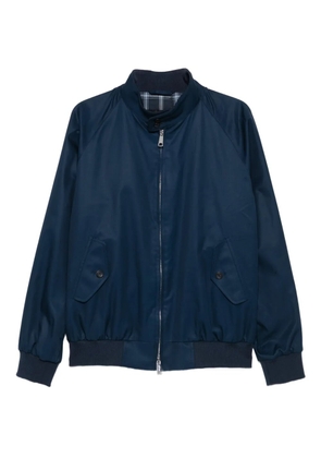 Grenfell zip-front flap-pocket jacket - Blue