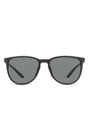 Nike oval-frame keyhole-bridge sunglasses - Black