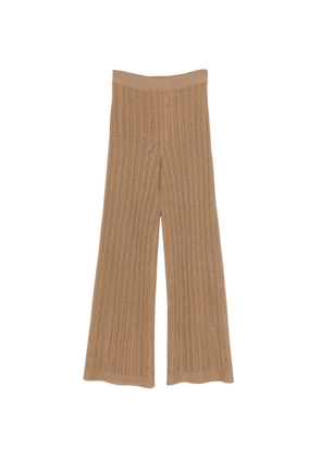 Circus Hotel knitted trousers - Neutrals