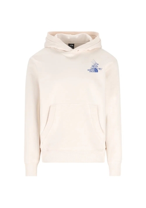 The North Face graphic-print hoodie - Neutrals