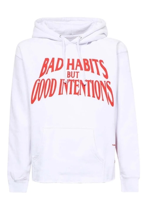 Vlone printed hoodie - White