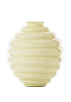 Venini ribbed vase - Neutrals