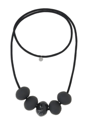 Maria Calderara Infinity Loop necklace - Black