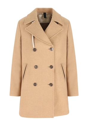 Camplin double-breasted coat - Brown