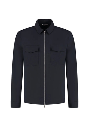 Marco Pescarolo pocket zip knitwear - Blue
