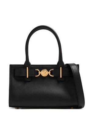 Versace Medusa leather tote bag - Black