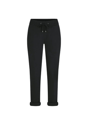 Juvia turn-up track pants - Black