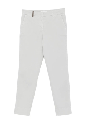 Peserico tailored cropped trousers - Grey
