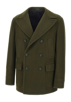 Tagliatore double-breasted coat - Green