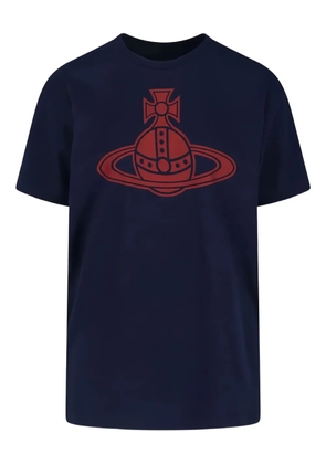 Vivienne Westwood orb graphic t-shirt - Blue