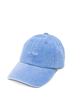 Maison Labiche embroidered cap - Blue