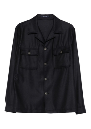 Tagliatore buttoned-pocket jacket - Blue