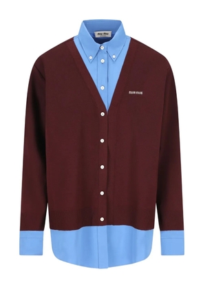 Miu Miu button-fastening shirt - Red