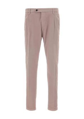 Eleventy pleated welt-pockets trousers - Pink