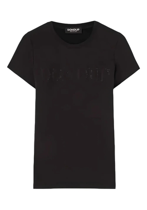 DONDUP crystal-embellished T-shirt - Black