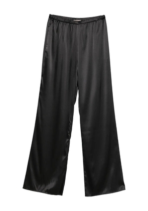 Purotatto elasticated-waistband trousers - Black