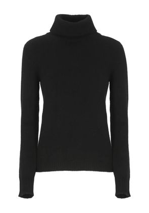 Vanisè turtleneck ribbed-trim sweater - Black