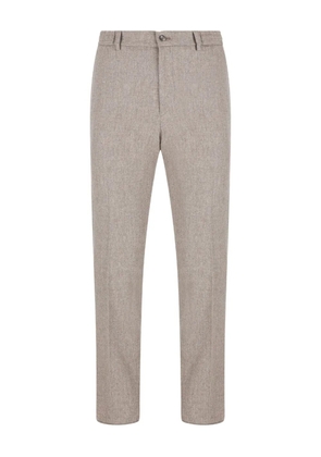 Tagliatore wool trousers - Neutrals