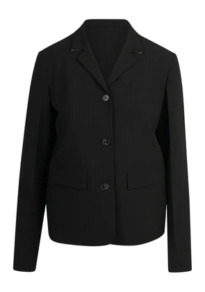Nº21 pinstripe pocket jacket - Black