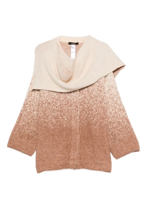 TWINSET gradient-effect cardigan - Neutrals