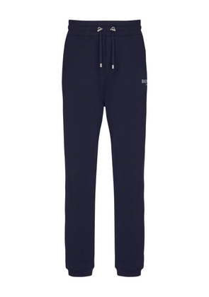 Balmain logo-print track pants - Blue