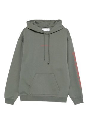 OAMC pigeon-print hoodie - Green