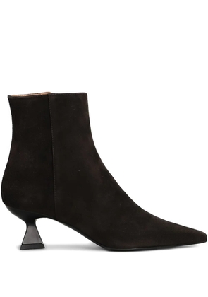 Roberto Festa Jina pointed-toe sculpted-heel boots - Brown