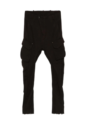 Masnada cargo straight-leg trousers - Black