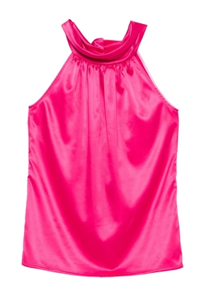 GIADA CURTI cowl-neck top - Pink