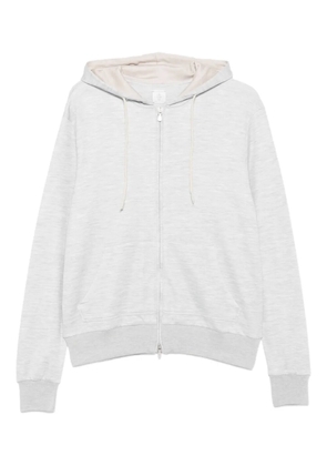 Eleventy zip-up hoodie - Grey