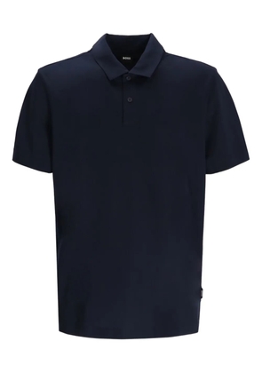 BOSS short-sleeve polo shirt - Blue