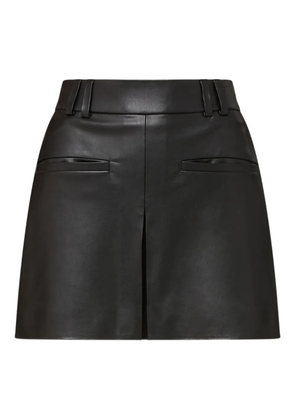 Veronica Beard panelled A-line skirt - Black