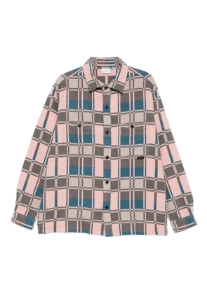 Gramicci geometric-print shirt - Pink
