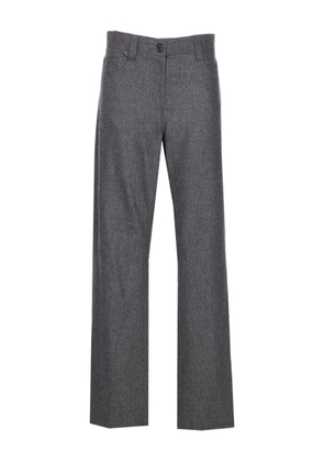 KHAITE belt-loops trousers - Grey