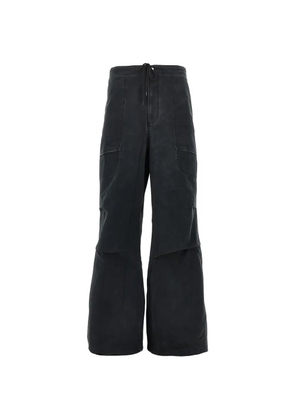 ENTIRE STUDIOS drawstring high-rise trousers - Grey