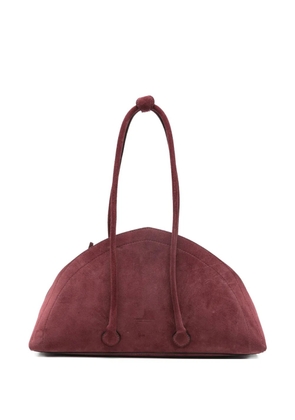 FEDERICO CINA suede shoulder bag - Red