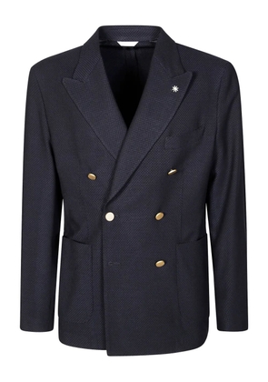 Manuel Ritz double-breasted jacket - Blue