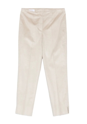 MARGON METAMORFOSI side-split corduroy trousers - Neutrals