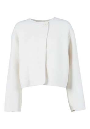 P.A.R.O.S.H. hooded wool jacket - Neutrals