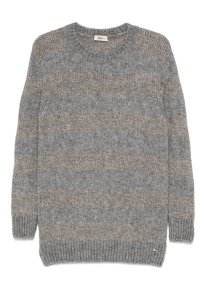 Herno striped sweater - Grey