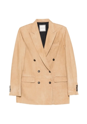 Tagliatore Josie double-breasted peaked-lapel jacket - Neutrals
